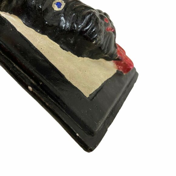 Scottie Dog Plaques Black Art Decor Wall Hanging 4.5" X 4" Set Of Three Vintage - Picture 6 of 13